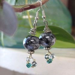 Handmade Silver Dangle Earrings