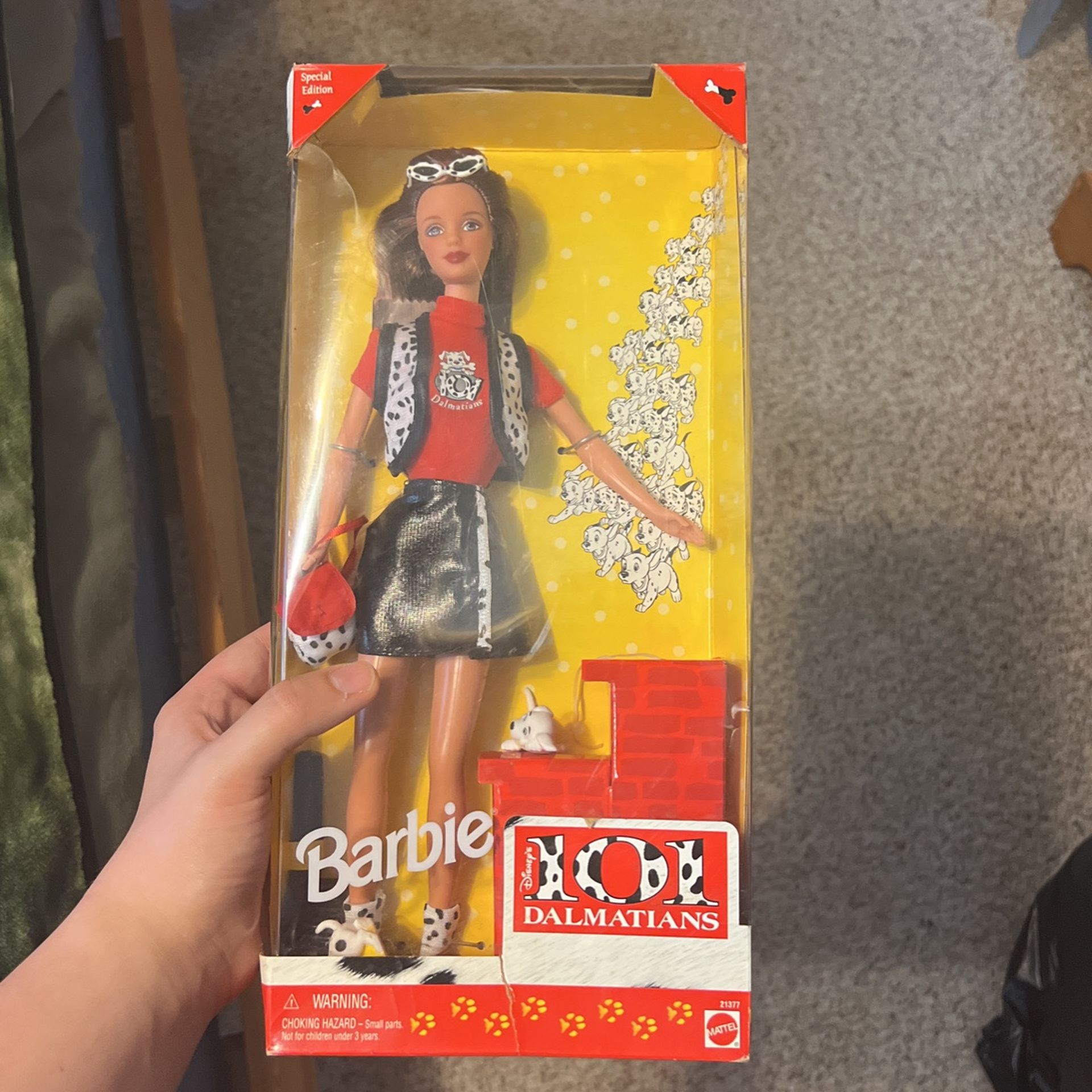 New/ Box In Poor Condition Barbie 101 Dalmatians