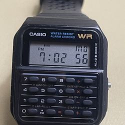 🔲. CASIO WR CALCULATOR EATCH