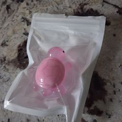 Mini Resin Turtle, Foldable Stand with Anti-Slip Ring