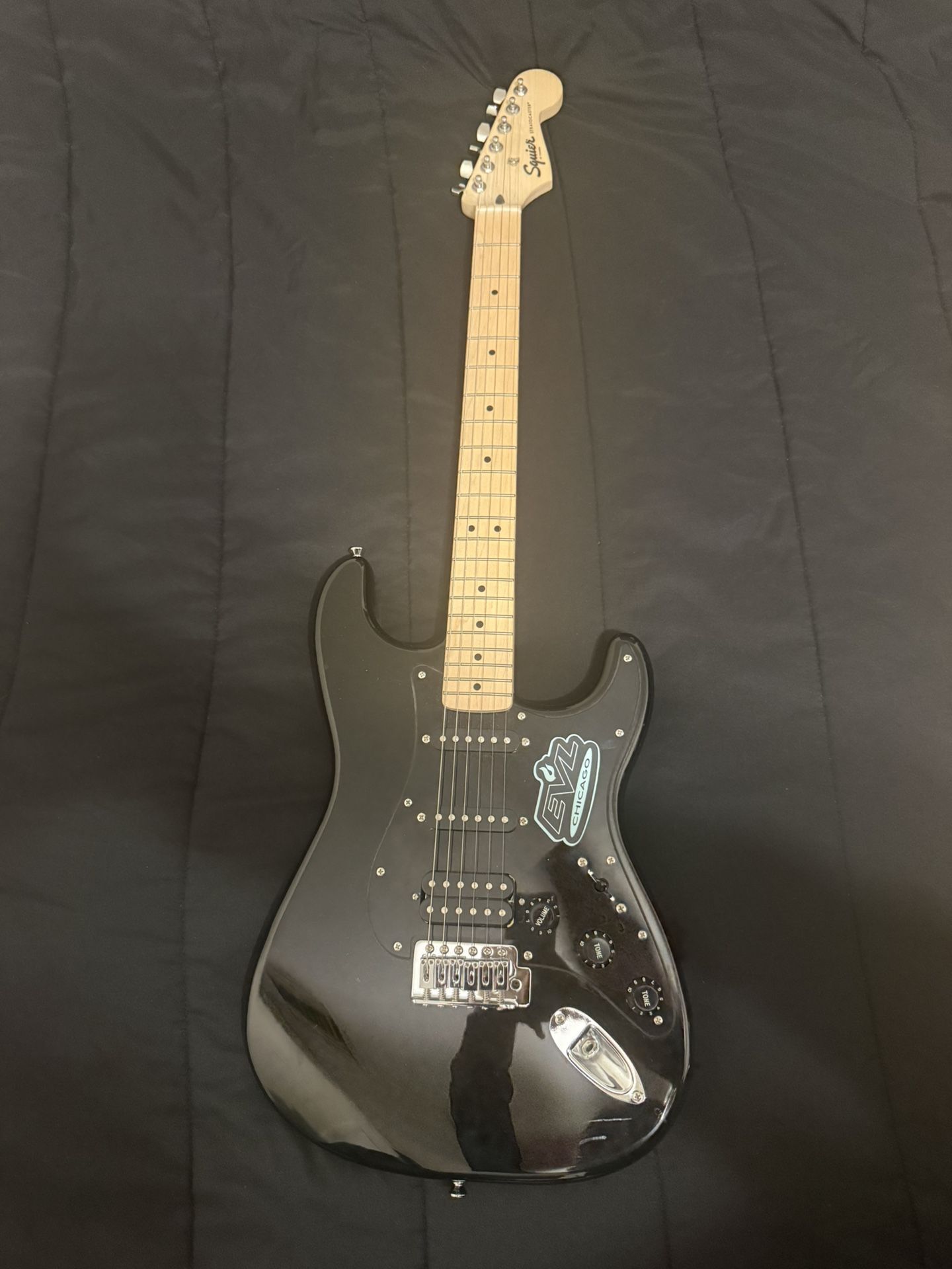 Fender Squire Electric guitar And Fender AMP