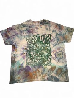 CBX Smoke Out Festival 4/28 San Diego Rare Special Edition Cannabis 420 Tie Dye Tshirt Multi color - size 2XL     Tags: #grunge #emo #indie #metal #to