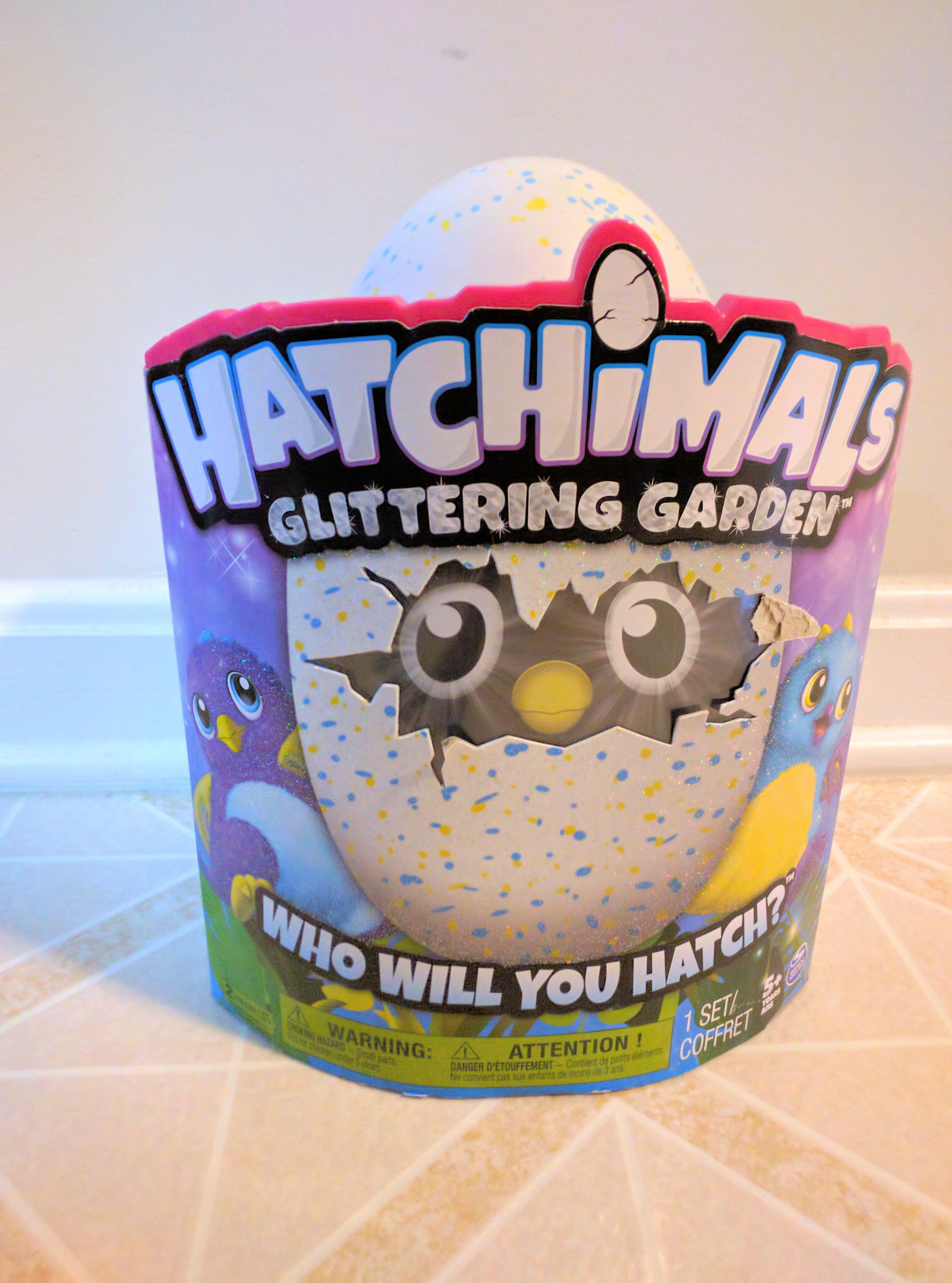 Brand New Unopened Box Hatchimals Glittering Garden