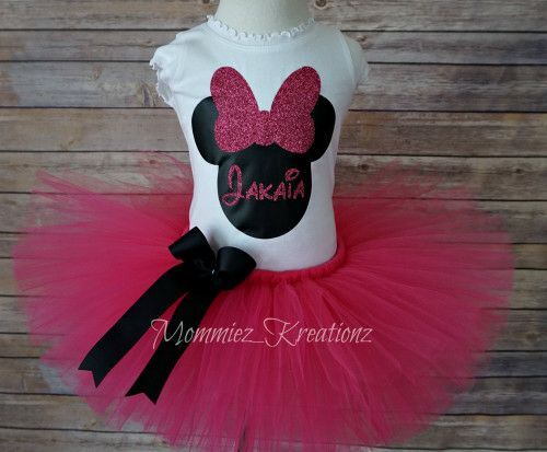 Minnie Mouse tutu set - ANY THEME