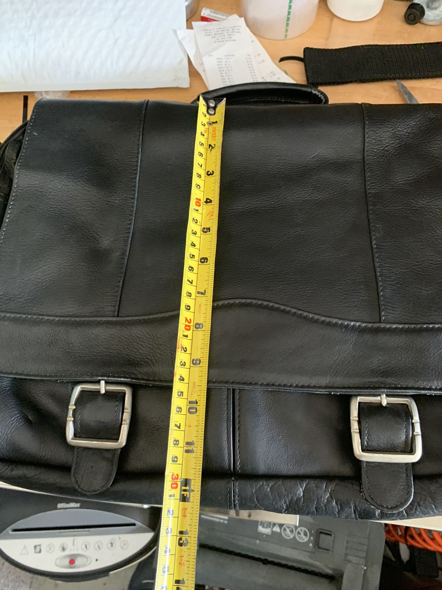 Real leather bag