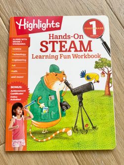 1st Grade STEAM activity workbook