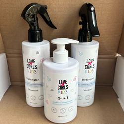 Luv Ur Curls Kids - Three Pack (Detangler / 2-in-1 Shampoo + Conditioner)
