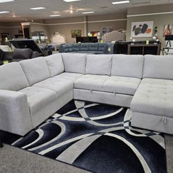 Pop Up Sleeper Sectional w/ Storage