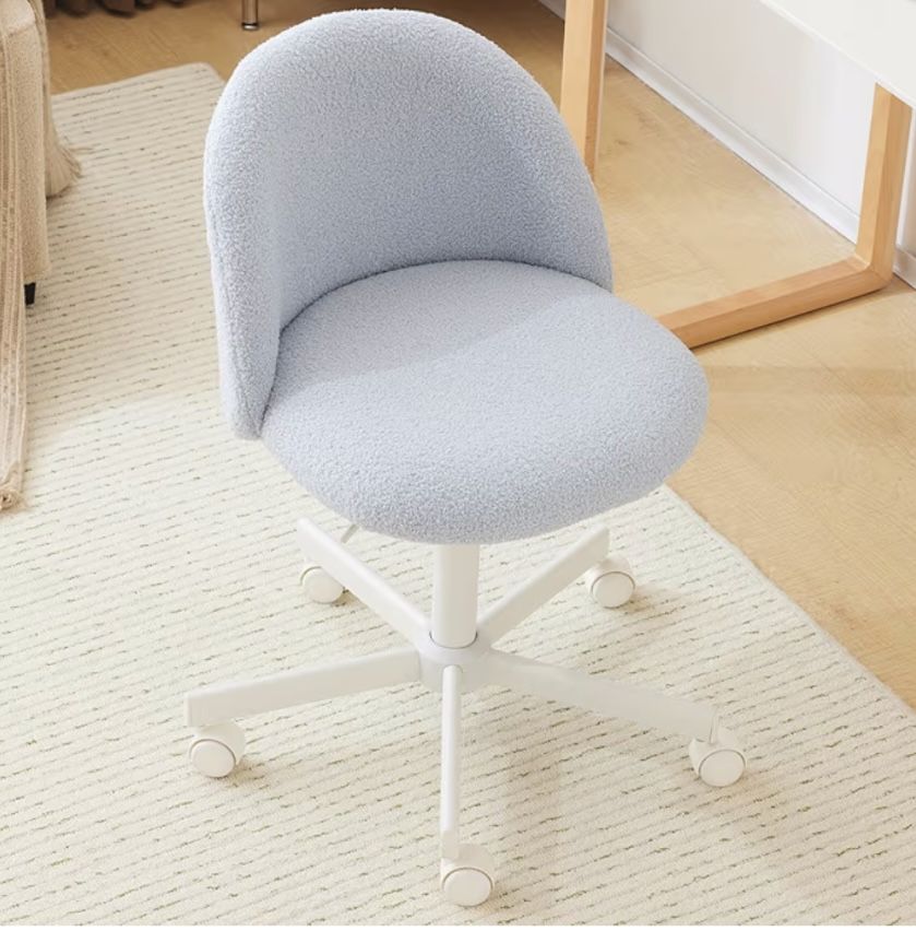 Blue desk chair