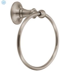 Pfister Bruxie Towel Ring in Spot Defense Brushed Nickel
