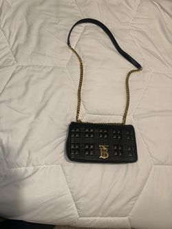 Burberry TB  Quilted Leather Shoulder Bag