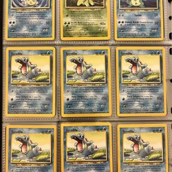 9 Vintage Pokemon Neo Genesis Cards in Excellent Condition $3 Each