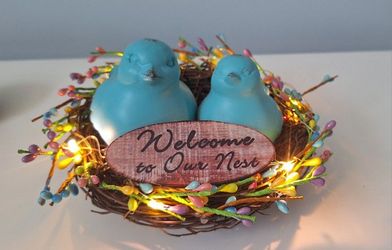 Light Up Bird Decor!