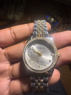 Denvosi Quartz Watch with Crystal Bezel