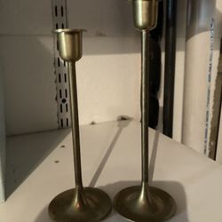 Set Of 2 Brass Holders 