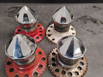 O.G 6 LUG WIRE WHEEL BASE MOUNT ADAPTORS