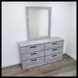 NEW DOUBLE DRESSER WITH MIRROR 🛠️ ASSEMBLED