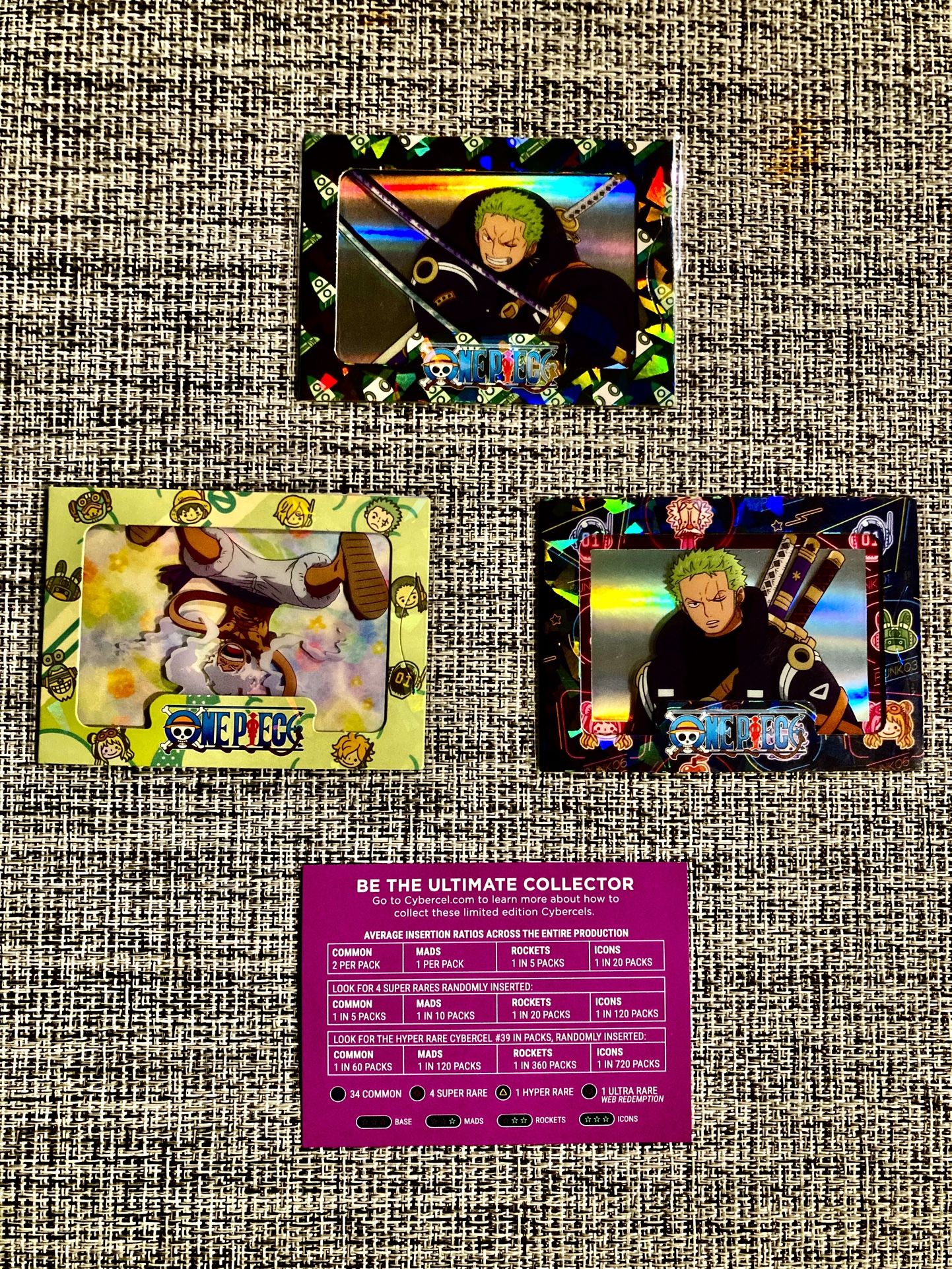 Cybercel One Piece Foil PARALLEL