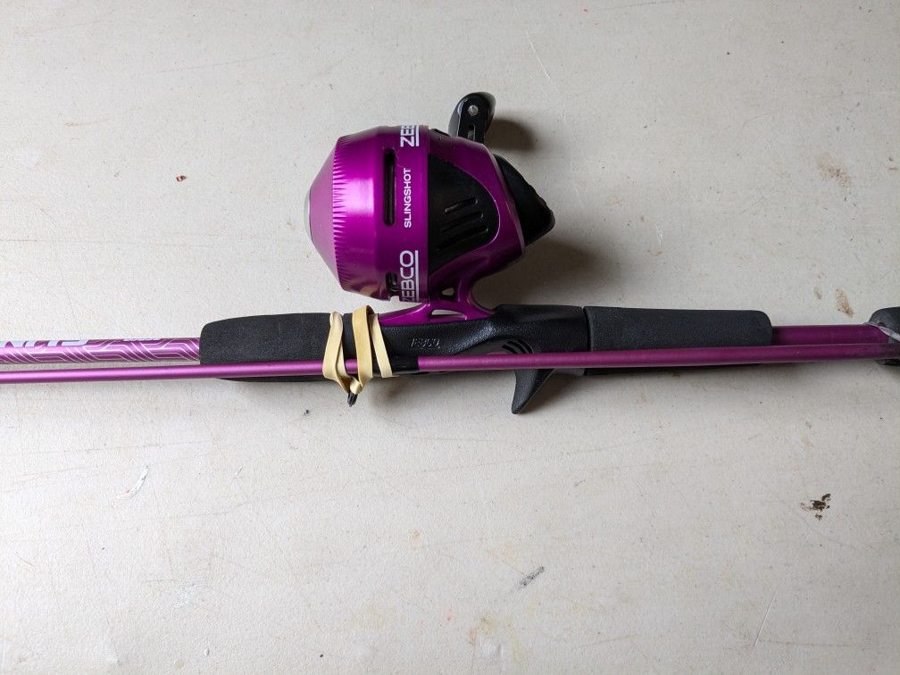 Zebco Slingshot Youth Fishing Rod And Reel