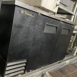 Used True TBB-2 2-door Back Bar Cooler