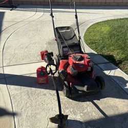 Lawn Mower And Weed Eater