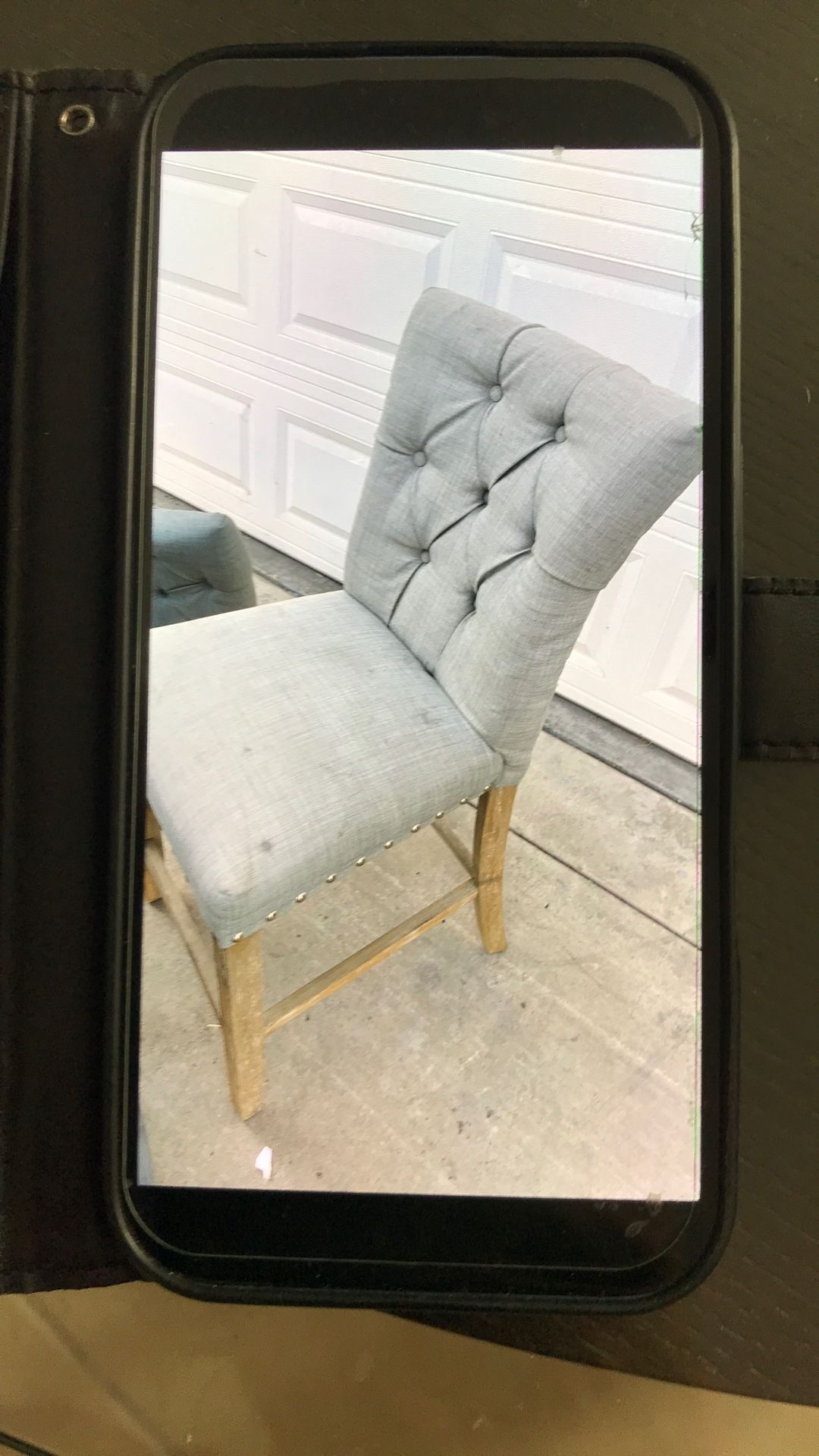 Plush Grey Chair 2 Avail