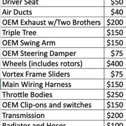09 - 16 GSXR 1000 Parts
