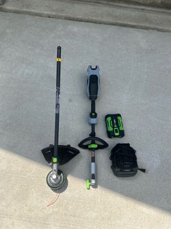 Ego Multihead Trimmer plus battery and charger