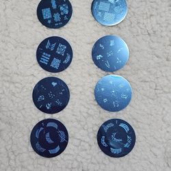 Stainless Steel Stamping Plates For Nail Art NEW 