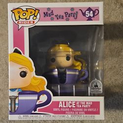 Alice at the made tea party Funko Pop