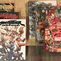Udon Artbooks Capcom Street Fighter Etc