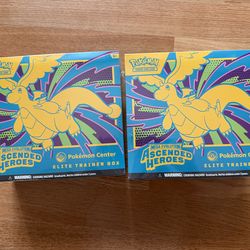Pokemon Center Ascended Heroes (ETB) Elite Trainer Box