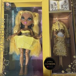 rainbow high yellow doll