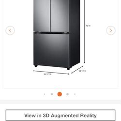 Samsung Stainless steel refrigerator 