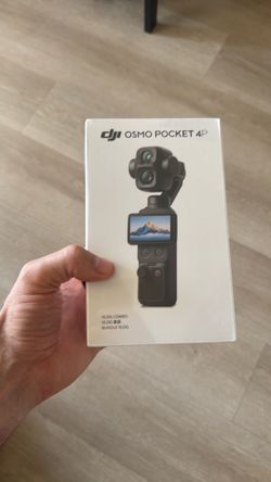 DJI Osmo Pocket 4 pro P Vlog combo - brand new Inbox never opened