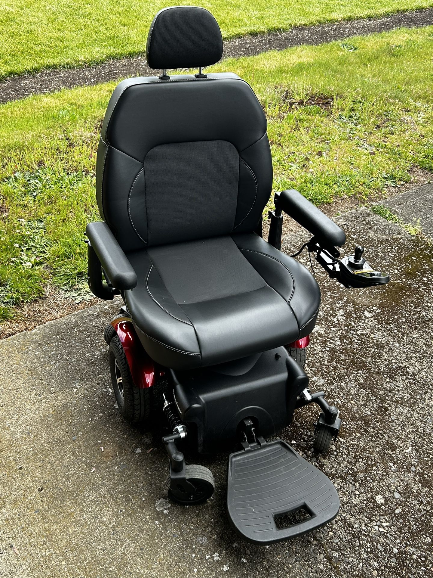 Merits Vision Super Power Wheelchair 24” Wide Seat