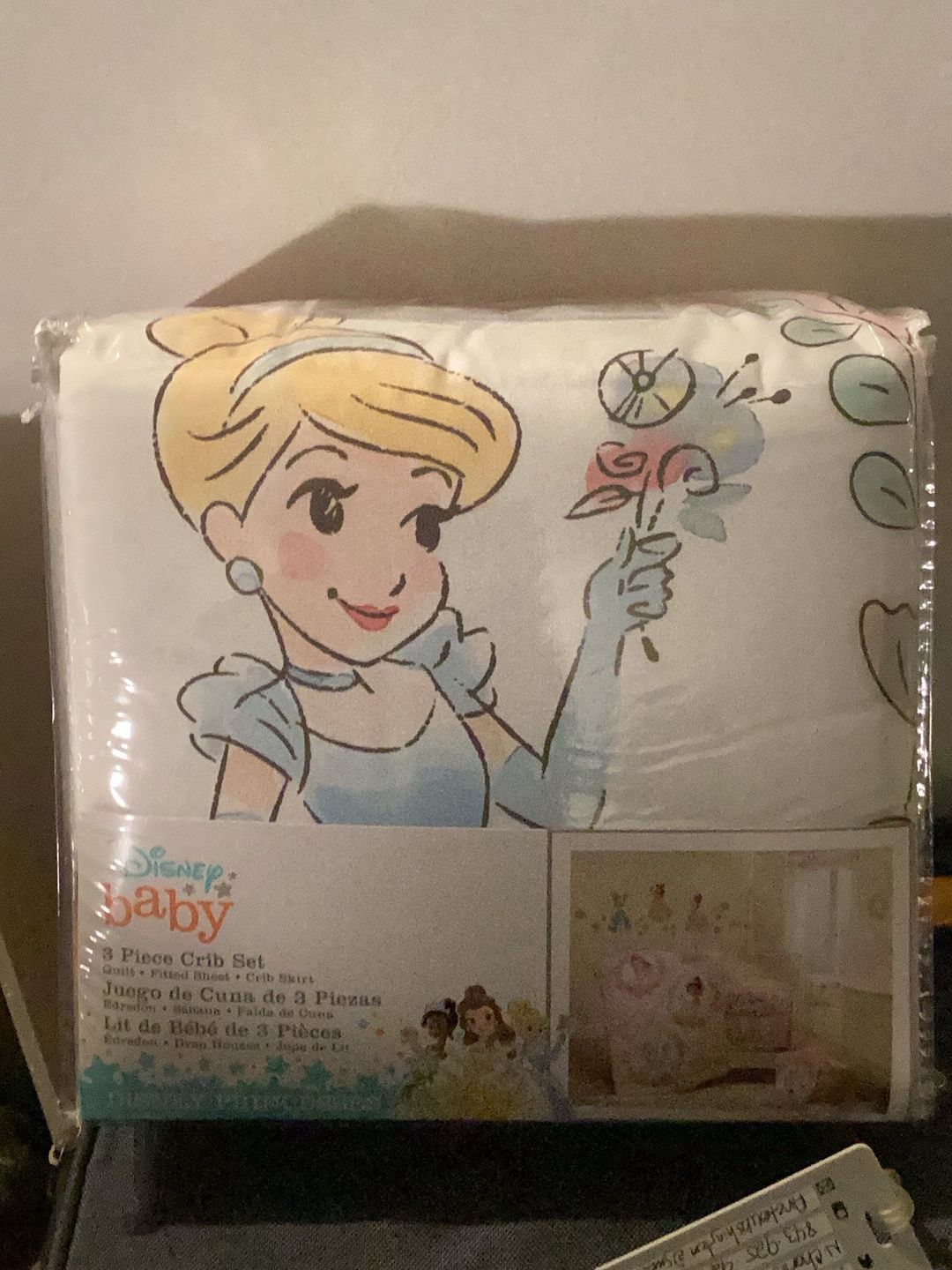 Crib Princess Comforter Set