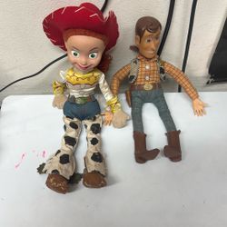 Vintage Woody & Jessie Dolls 