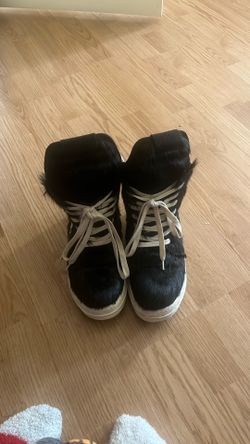 Rick Owens Fur Sneakers
