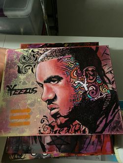 Kaneye West Painting