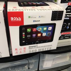 Boss Elite 7 Inch Floating Stereo With Apple CarPlay 