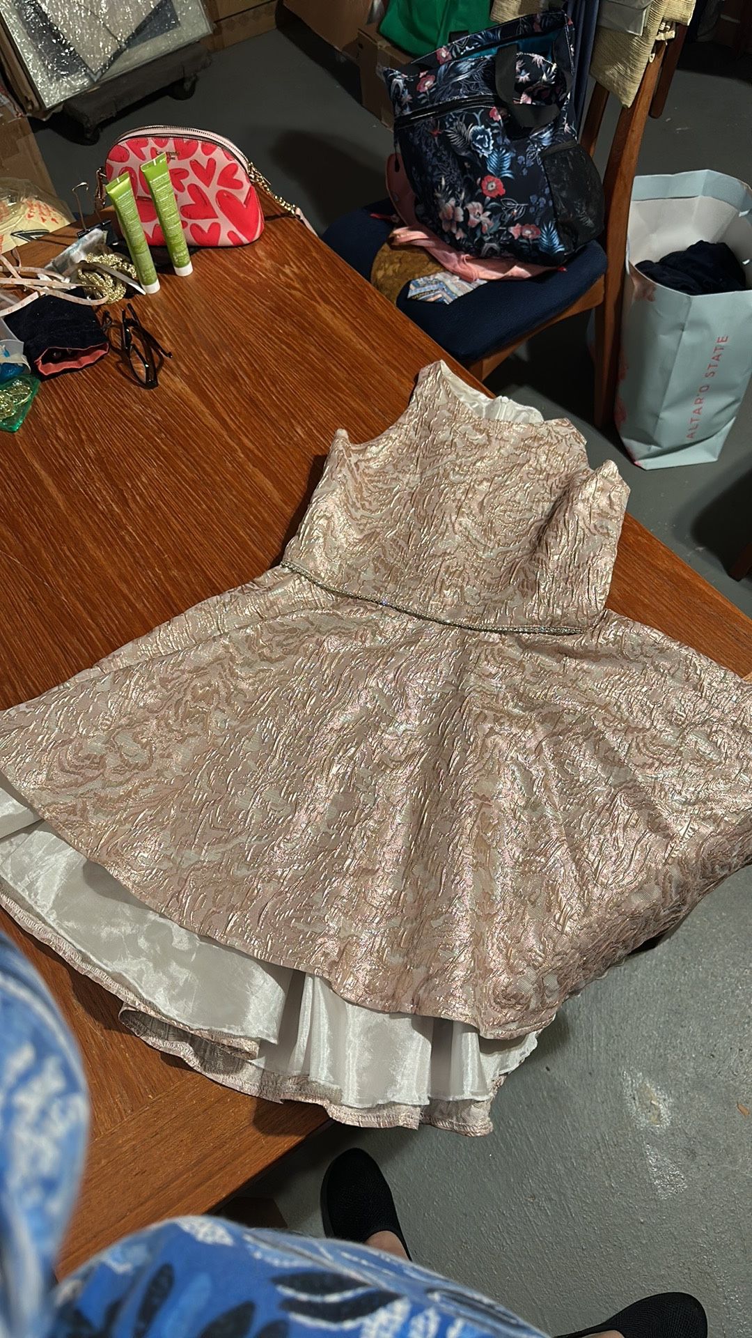 Girls Dress Sz12 Special Occation Dolls And Divas Couture Lined Special Occasion