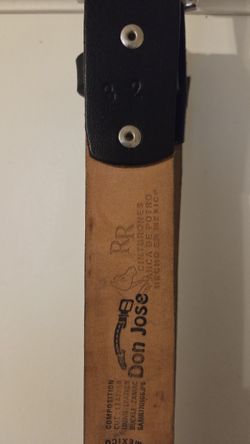 Black Leather Belts