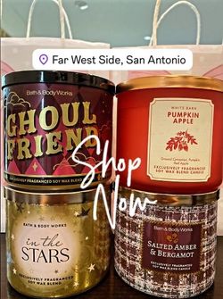 BBW Candles New Never lit