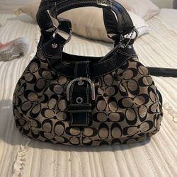 COACH signature Soho Lynn Hobo Bag