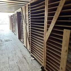 Large Mobile Multi drawer Flat file Cabinets.