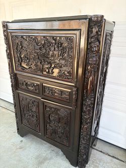 Antique carved Desk