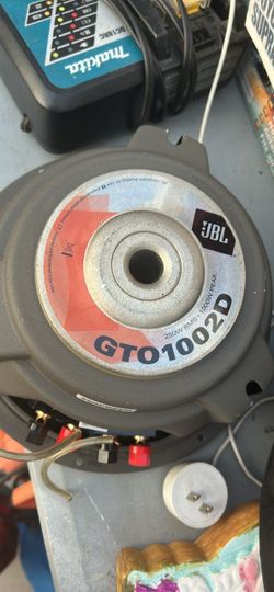 JBL GTO1002D 10" Subwoofer