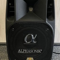 AlphaSonik 8” Bluetooth 2 Way PA Speaker 
