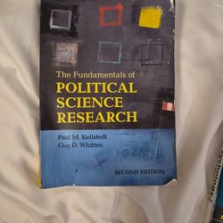 The Fundamentals of Political Science Research
2nd Edition
ISBN-13: (contact info removed)621664, 